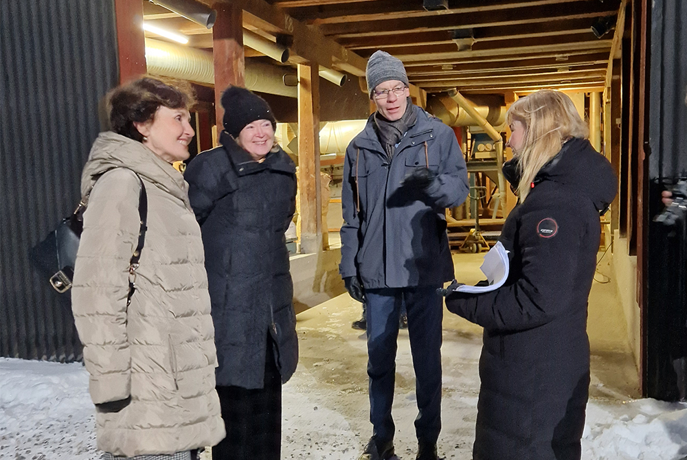 Vasemmalta Catherine Geslain-Lanéelle, Jaana Husu-Kallio, Kari Valonen ja &nbsp;Anna Johansson.
